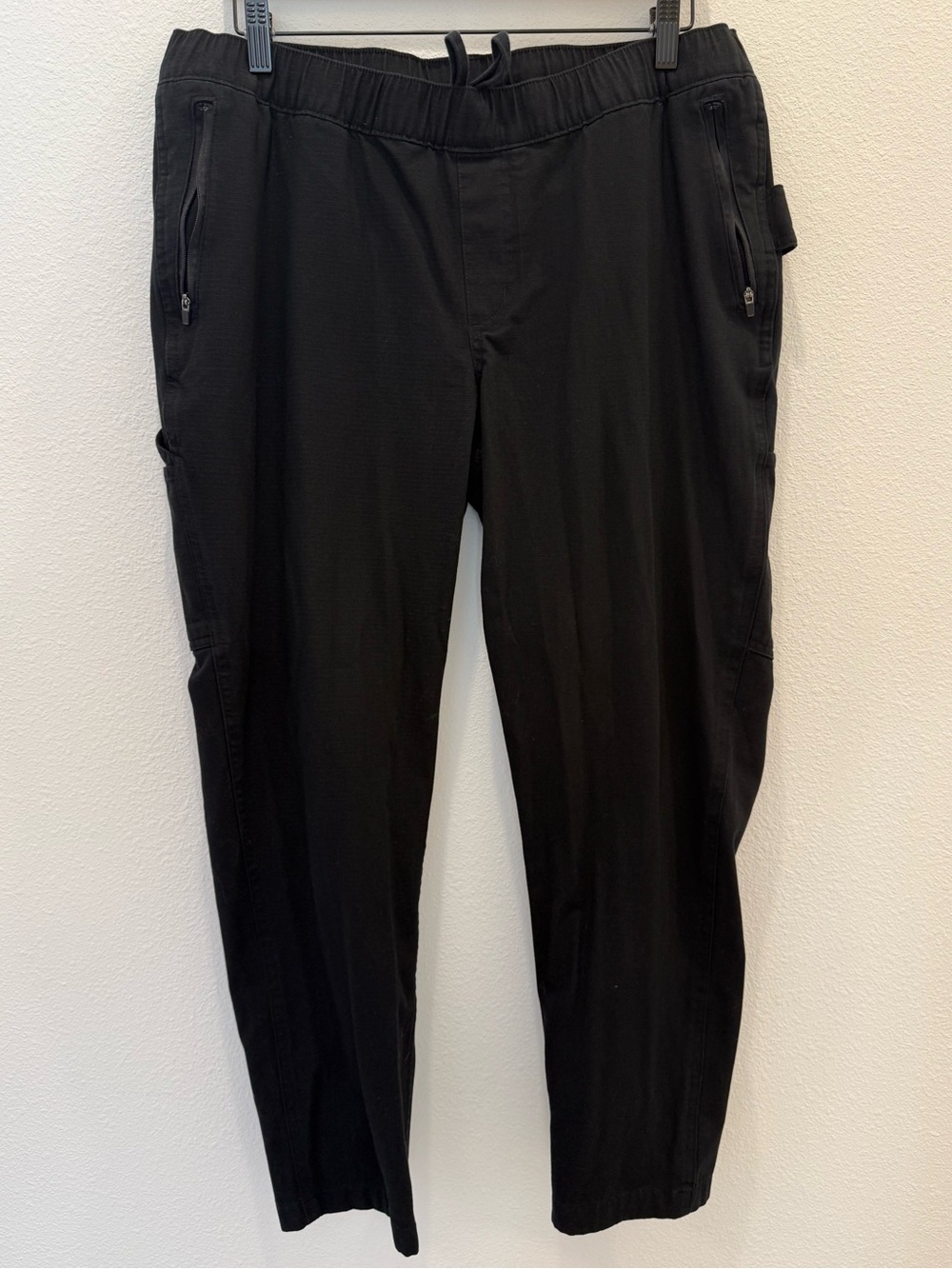 Carhartt Women’s Force Ripstop Work Pants Black Large Relaxed Fit Cargo